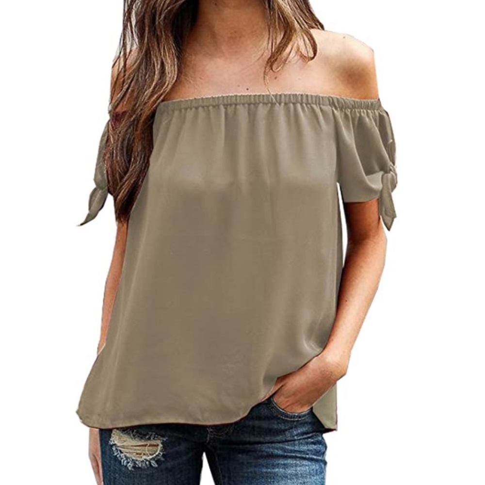 Off-the-Shoulder Blouse